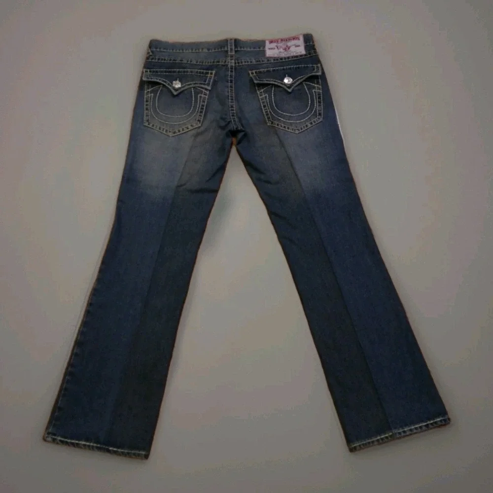 Vintage True Religion Ricky Super T Jeans Men's Size 38 x 34 Made in USA Thick